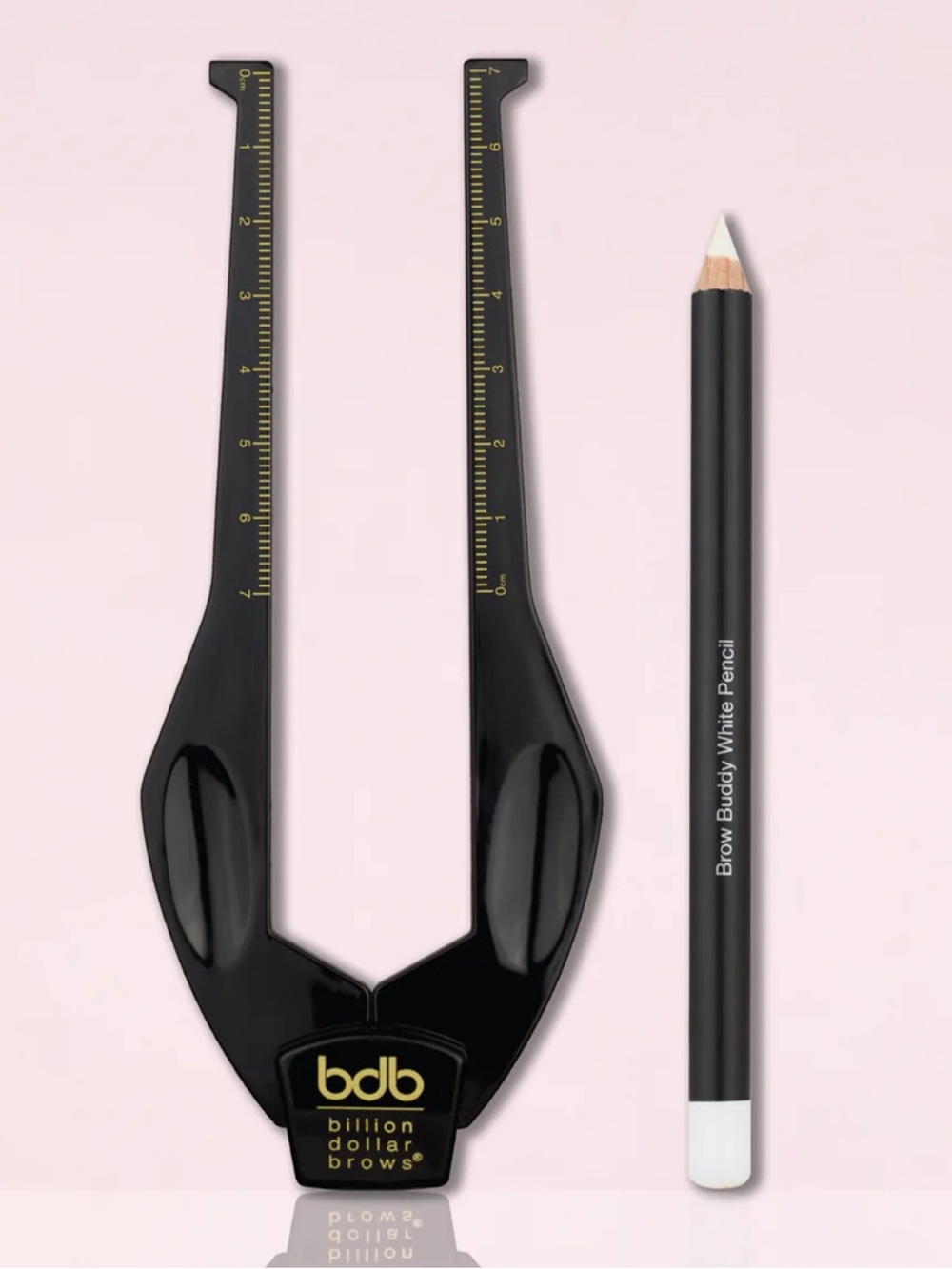 Billion Dollar Brows Brow Mapping Tool and White Pencil
